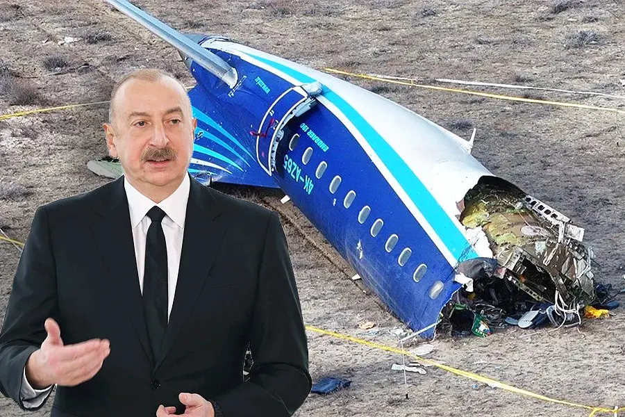 Aliyev, accidente de Azerbaijan Airlines