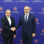 Araghchi of Iran and Fidan of Turkey