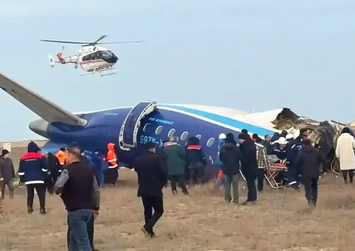 Azerbaijan Airlines crash in Kazakhstan