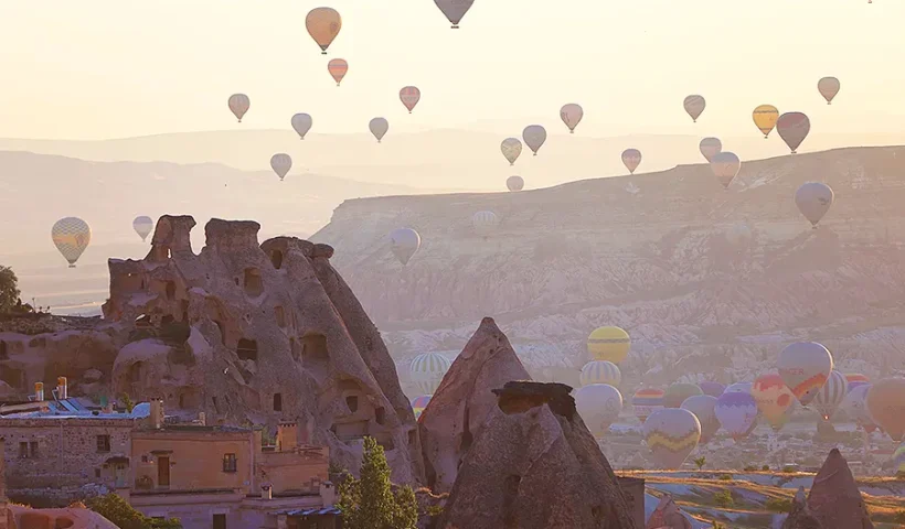 globos en la Capadocia