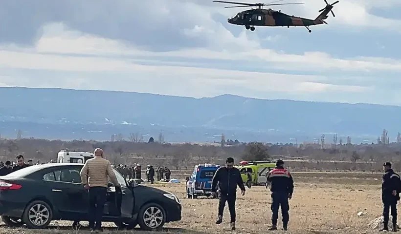 helicopter crash in Turkey