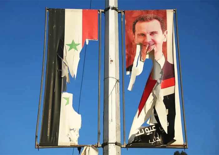 Siria, carteles de Assad