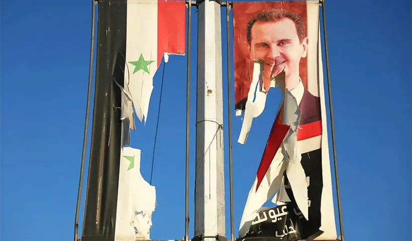 Siria, carteles de Assad