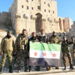 Syrian rebels in Aleppo
