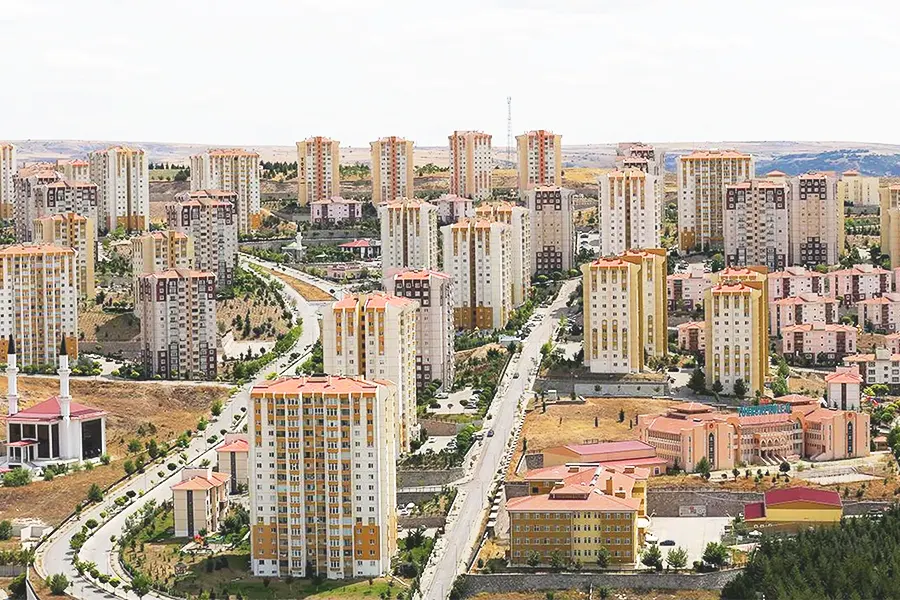 edificios de viviendas en Turquía