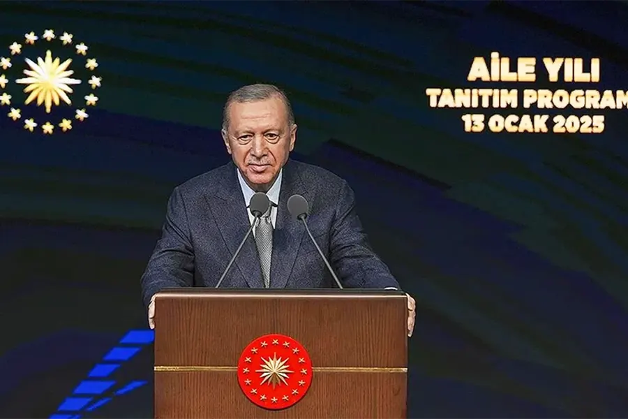 Erdoğan announces family plan