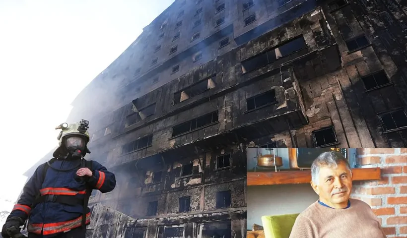 the owner of the hotel where 78 people died in a fire in Turkey