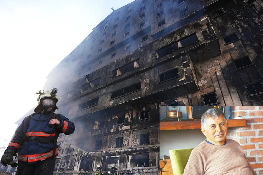 propietario del hotel que sufrió un incendio en Turquía
