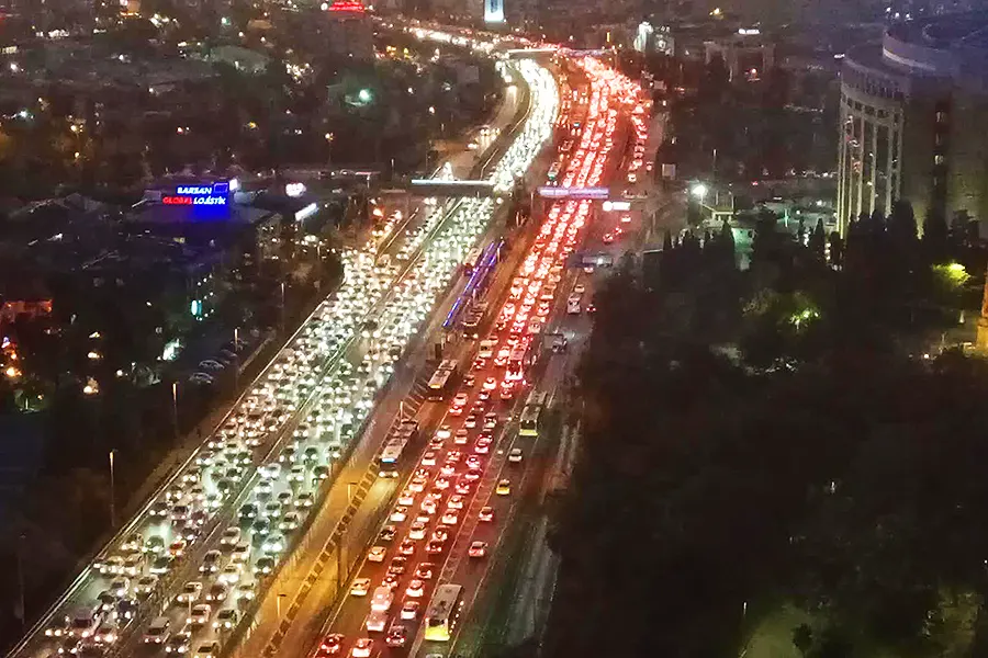 traffic in Istanbul