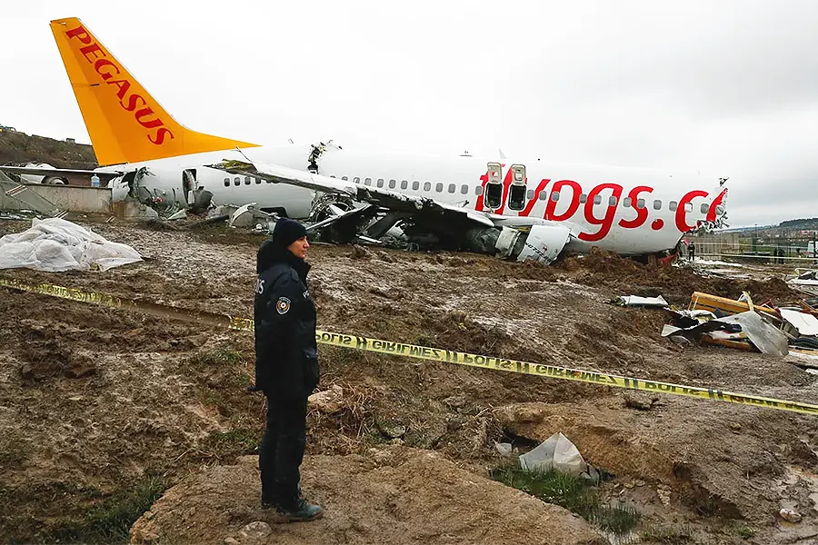 accidente aéreo de Pegasus en 2020