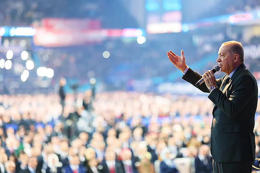 Erdoğan, congreso del AKP