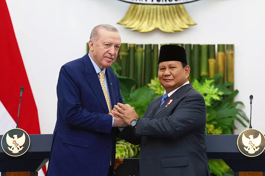 Indonesia: Erdoğan, Subianto