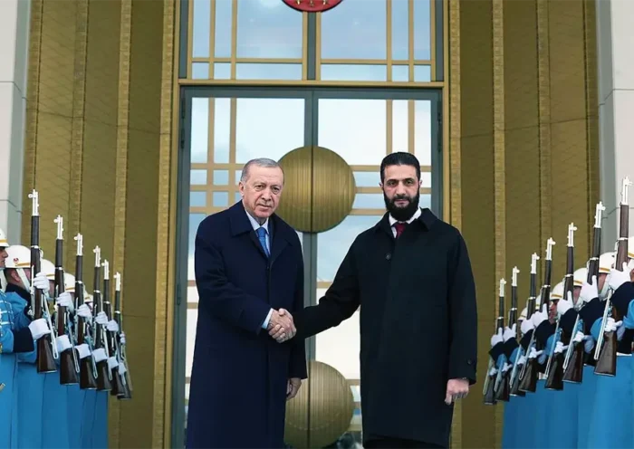 Erdoğan, Al-Sharaa