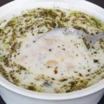 Naneli yoğurt çorbası (mint yoghurt soup)