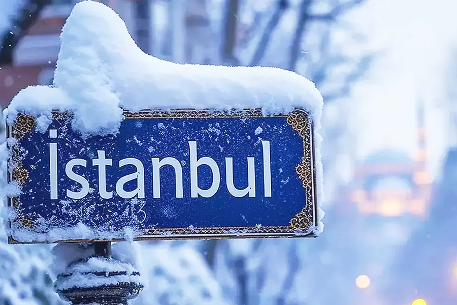 nevadas en Estambul