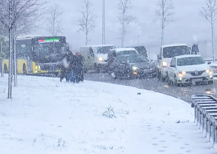 nevadas en Estambul