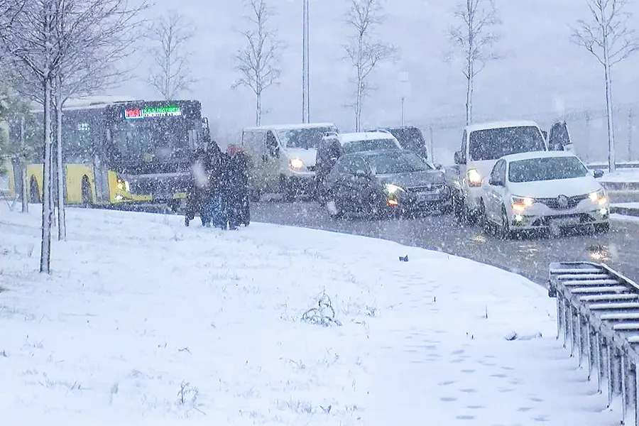nevadas en Estambul