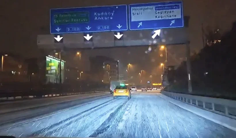 nevadas en Estambul