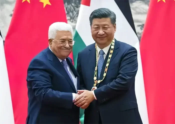 Abbas de Palestina, Xi Jinping de China