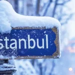 snowfall in Istanbul