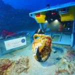 amphora found in a shipwreck in Antalya