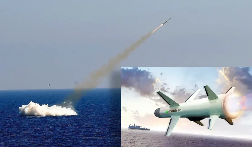 Atmaca missile tested from a submarine