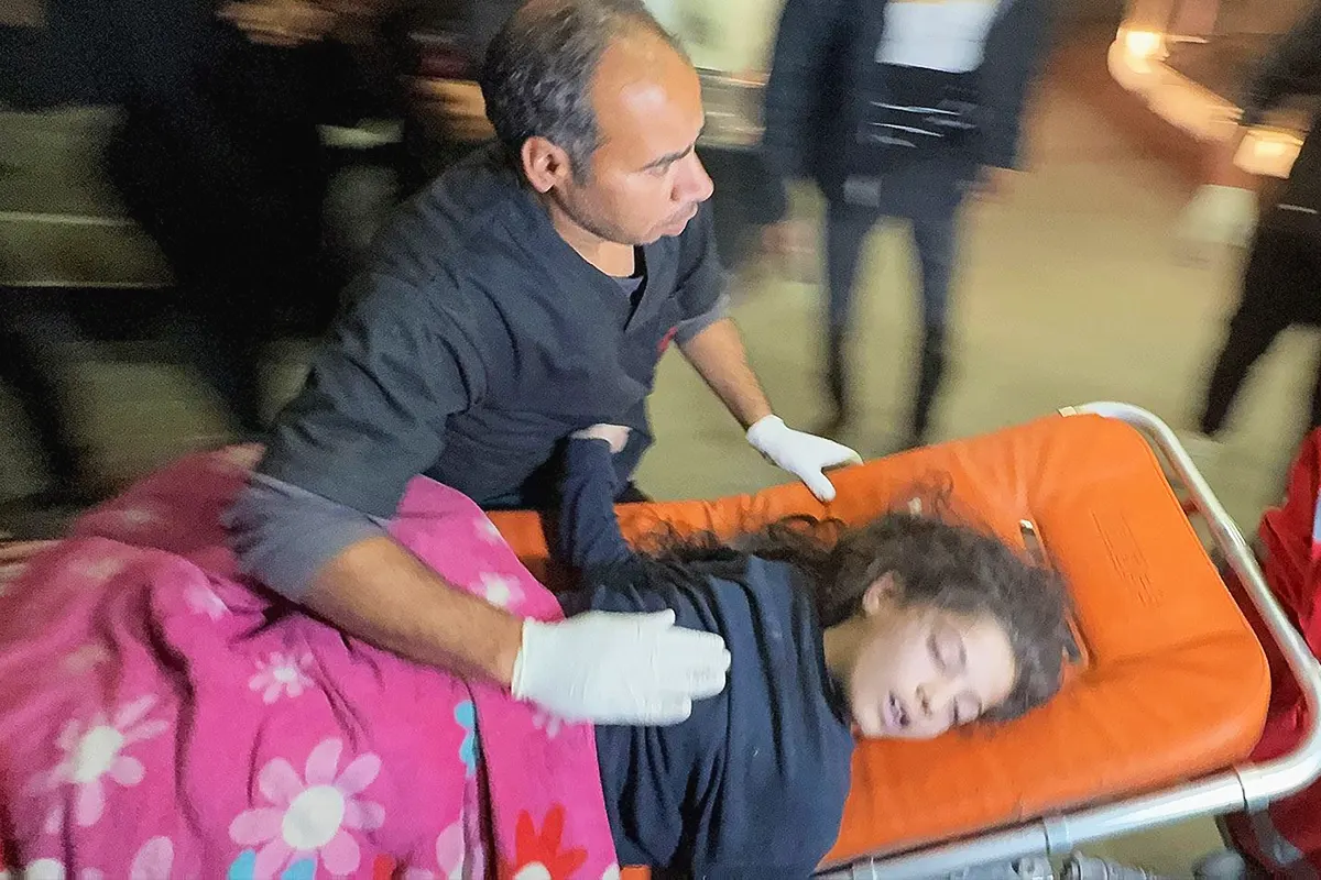 bombings in Gaza