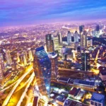 Estambul, Levent de noche