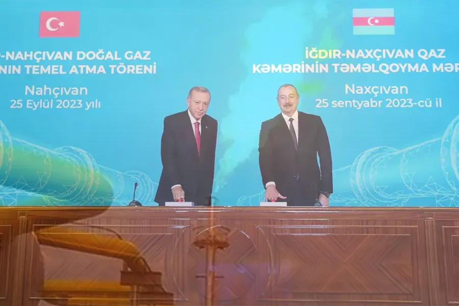 gaseoducto entre Turquía y Najicheván