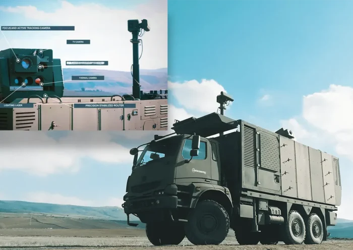 GÖKBERK, anti drone laser weapon