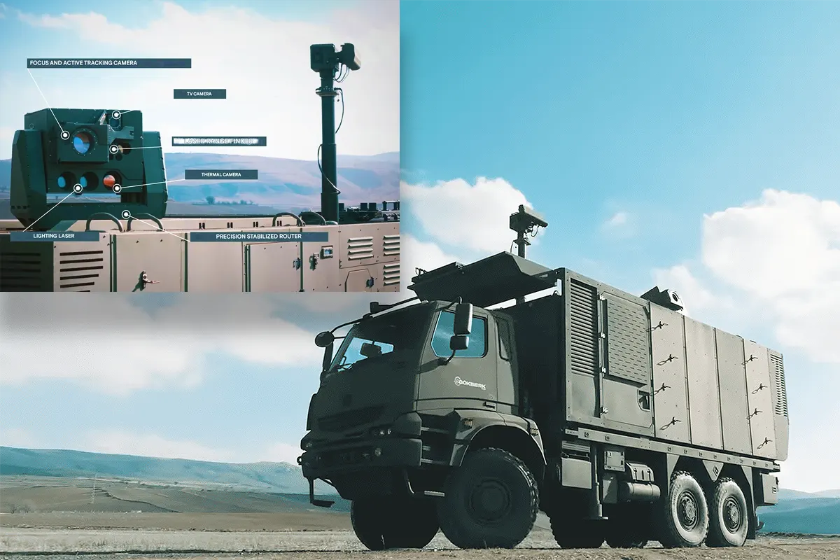 GÖKBERK, arma láser anti dron