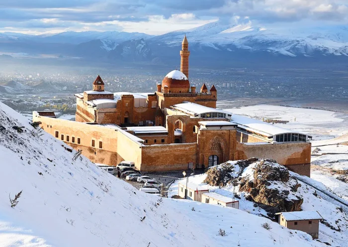 Ishak Pasha palace in Turkey