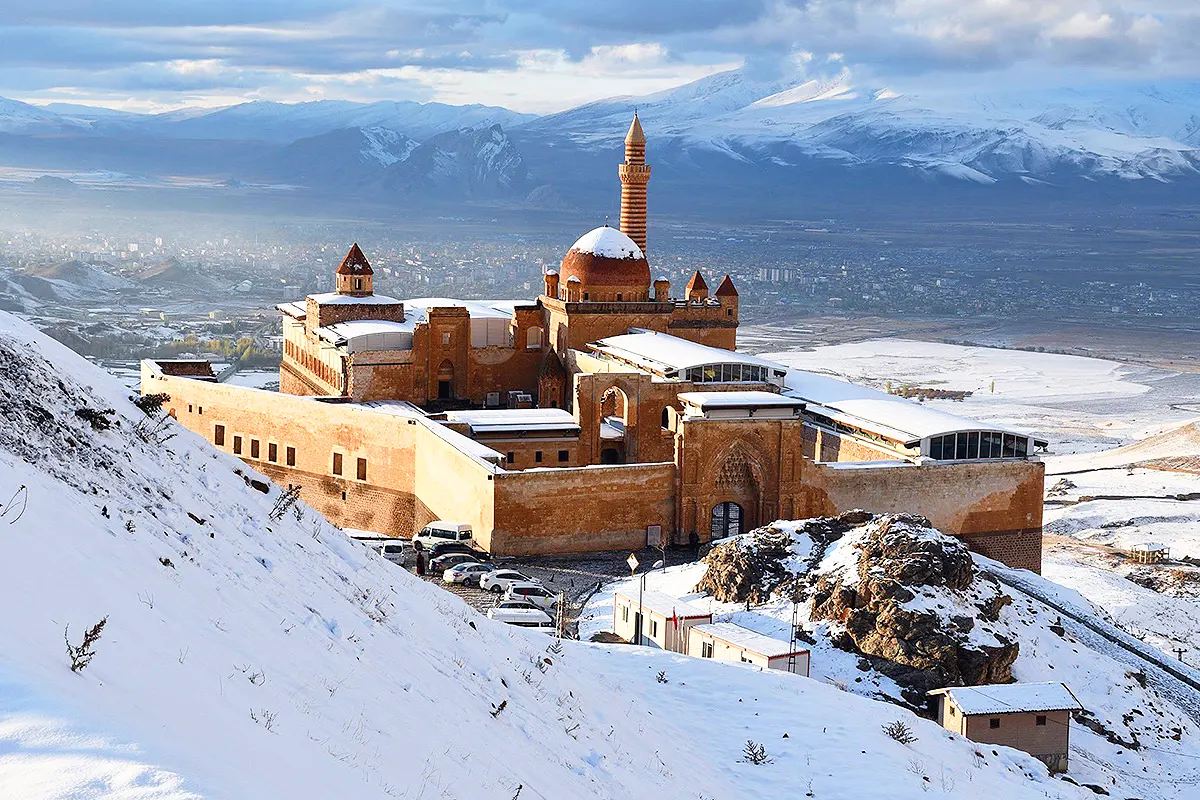 Ishak Pasha palace in Turkey