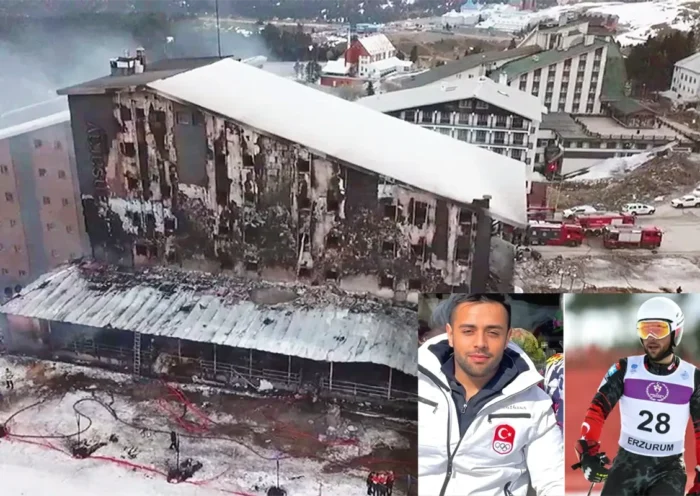 famous skier dead in hotel fire
