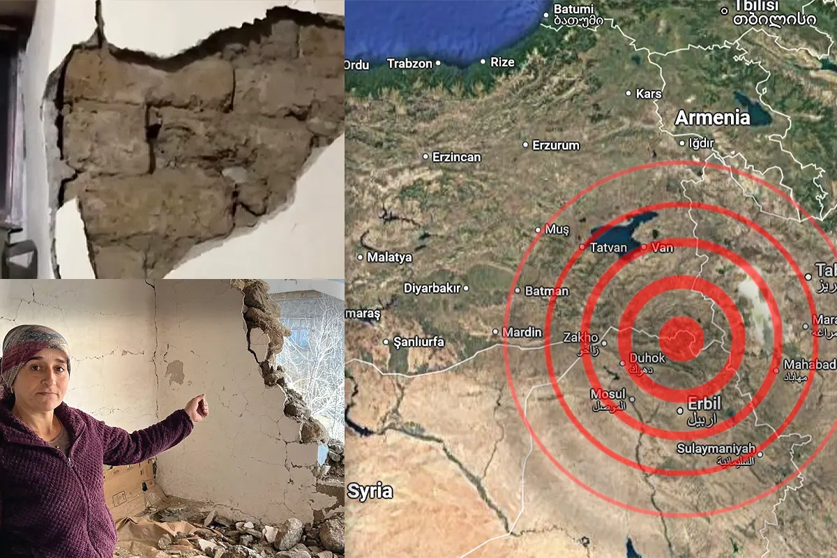 terremoto en Irak afecta a Turquía