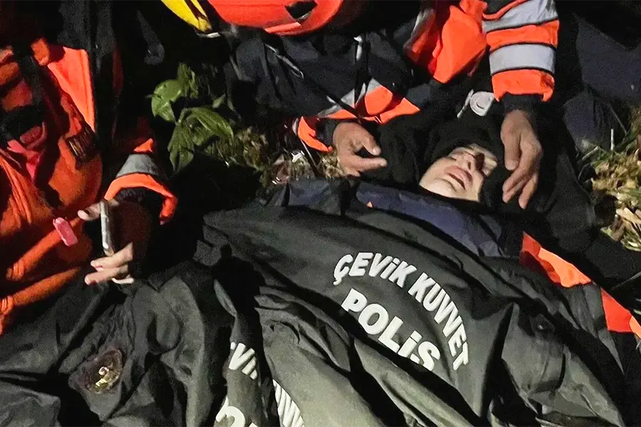 woman missing at Istanbul's forest