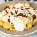 Yoğurtlu makarna (yoghurt macaroni)