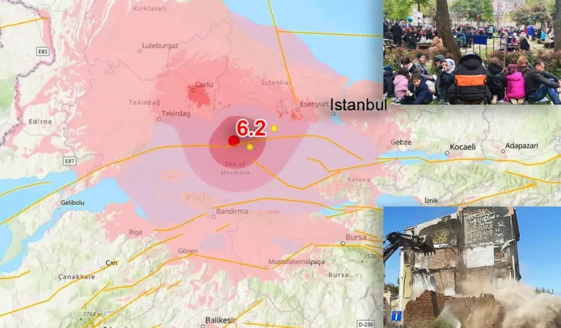6.2 earthquake in Istanbul