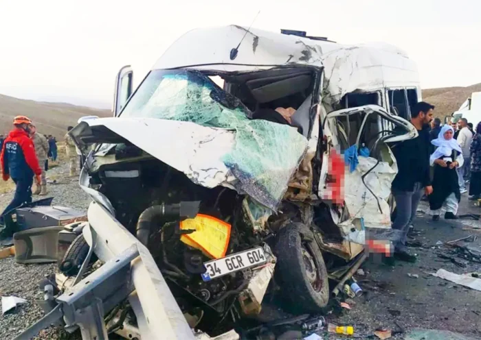 accidente en una autopista de Turquía