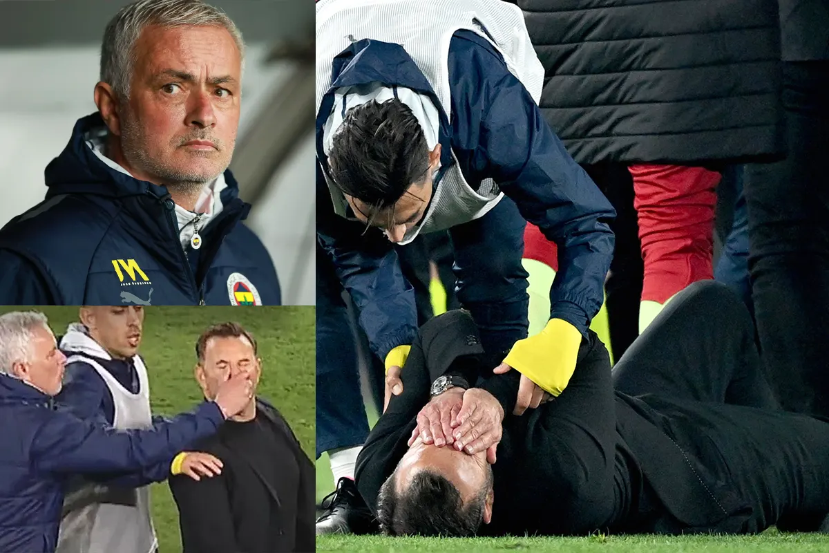 agresión de Mourinho a Okan Buruk