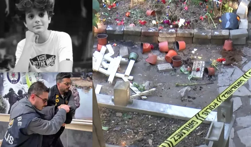 arrested after attack on Mattia Ahmet Minguzzi's grave