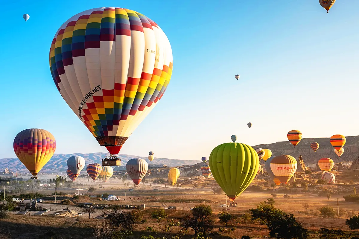 Capadocia, vuelos en globo