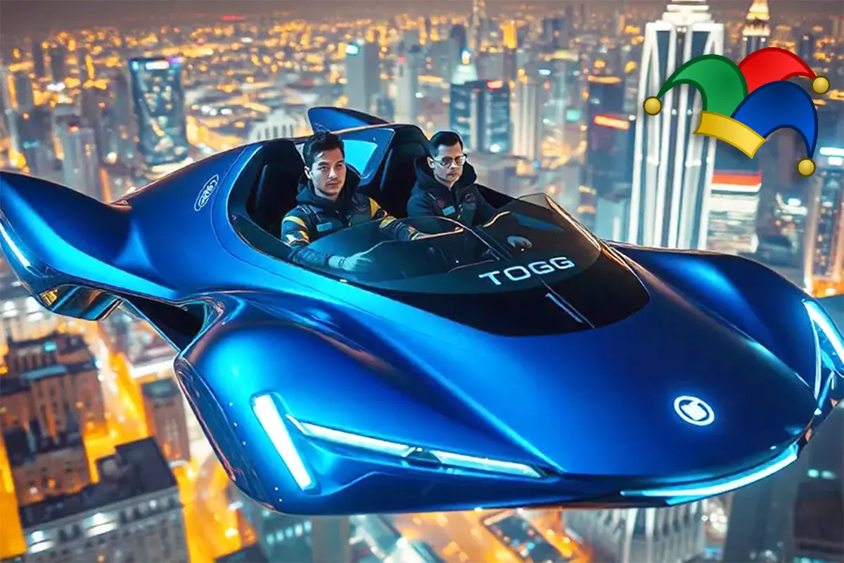 TOGG's flying car (joke)