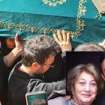 funeral por la madre de Tarkan
