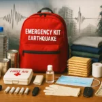 kit de emergencia para terremoto