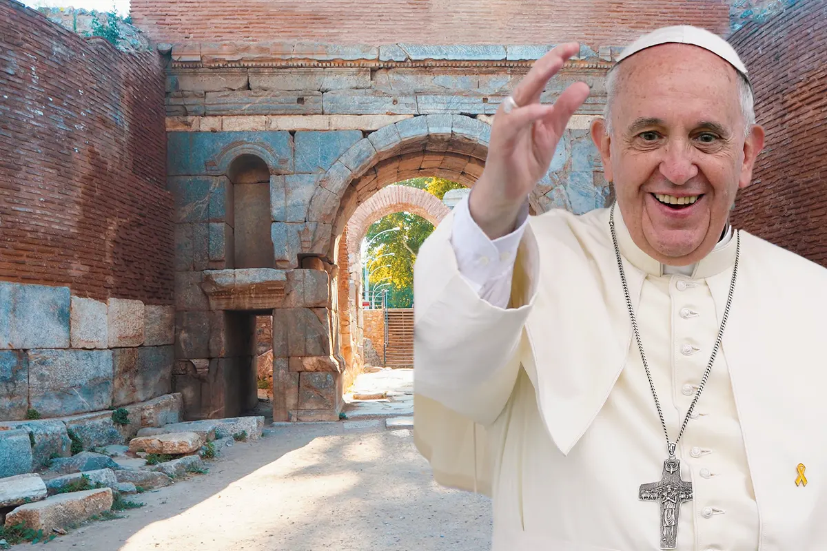 el Papa Francisco e İznik (Nicea)