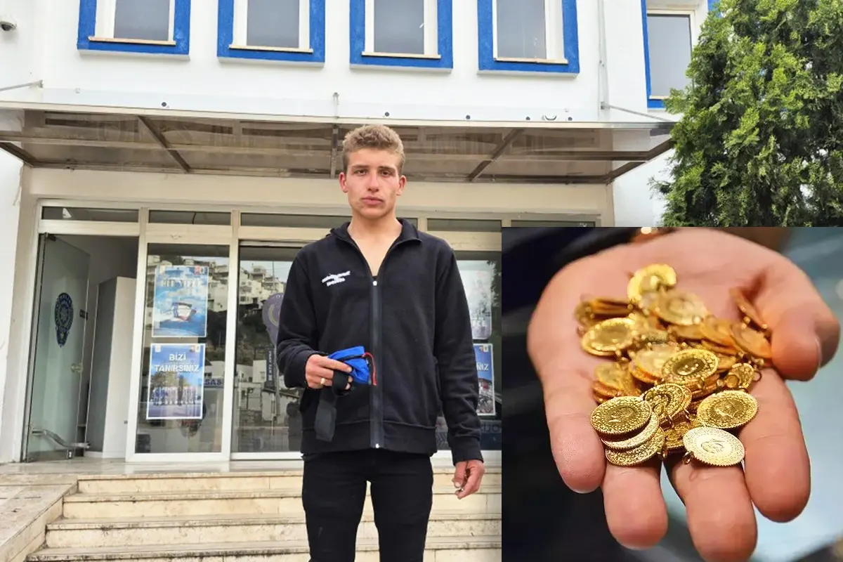 Young man returns gold coins he found in garbage