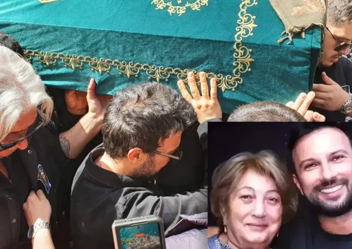 Tarkan's mother funeral