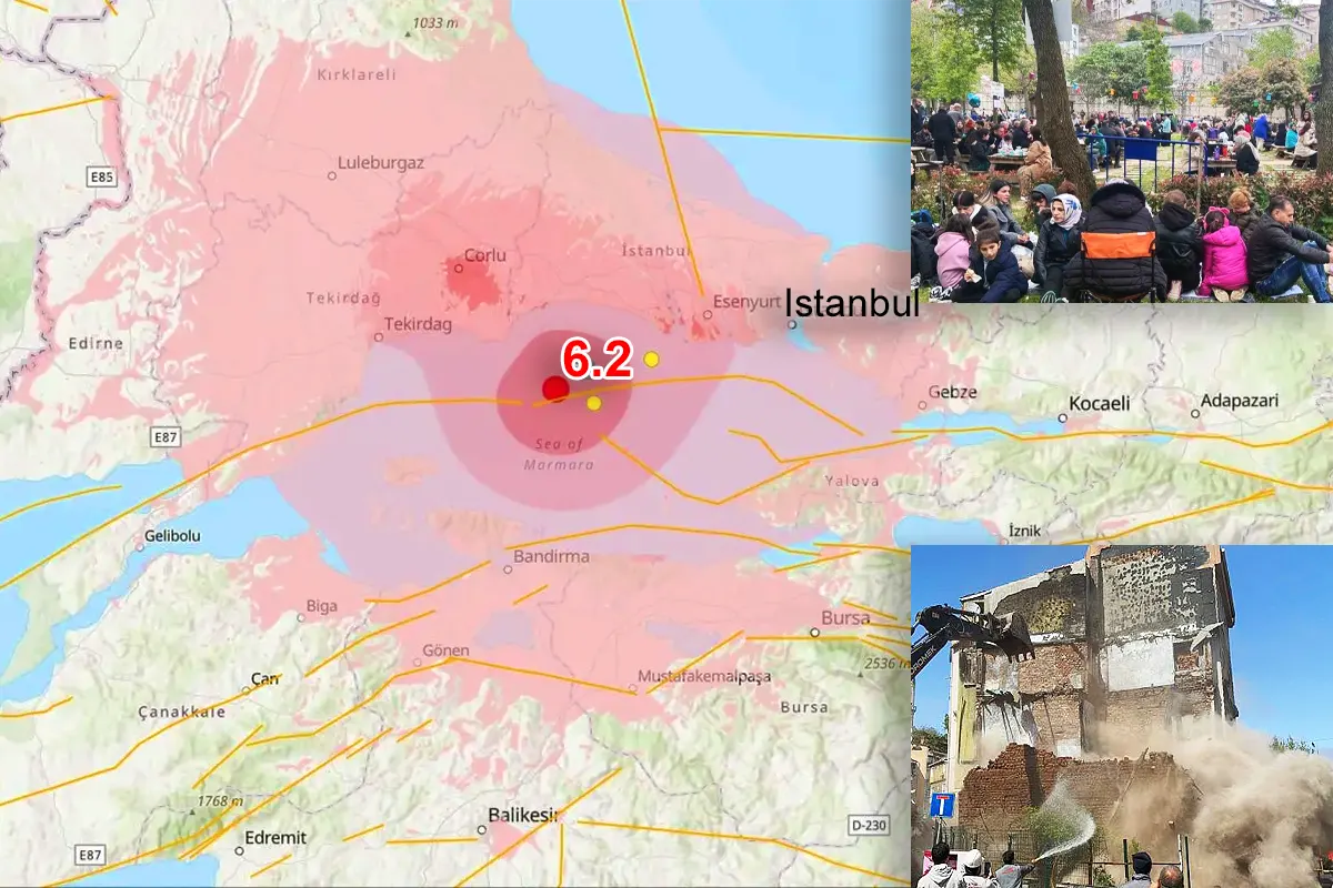 terremoto de 6,2 en Estambul