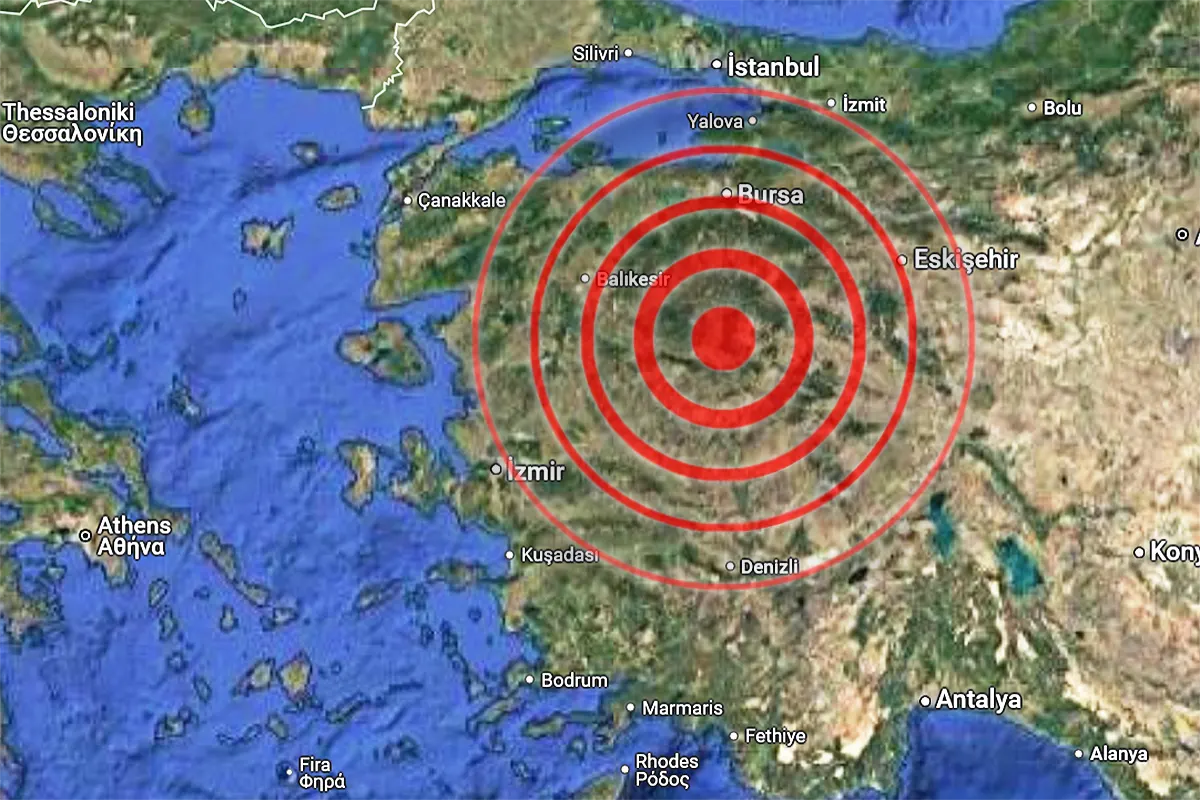 terremoto en Kütahya, Turquía